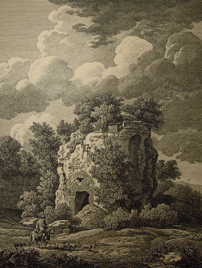 J C Reinhart Monument funéraire Falerium 1796 - Johann Christian Reinhart
