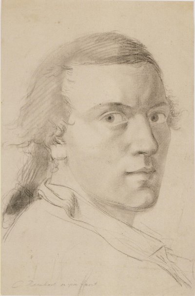 J C Reinhart Autoportrait 1786 - Johann Christian Reinhart