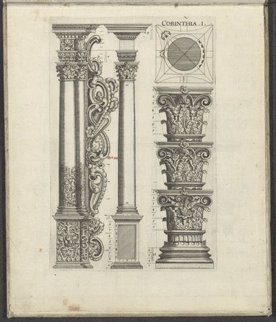 Colonnes et chapiteaux de l