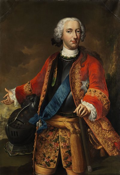 Portrait de Charles Ier, duc de Brunswick-Wolfenbüttel 1713-1780 - Johann Conrad Eichler