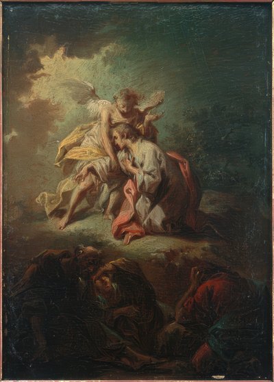 Christ au Mont des Oliviers - Johann Conrad Seekatz