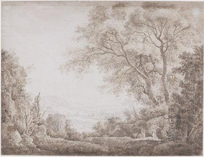 Paysage italien - Johann Conrad Steiner (possibly)