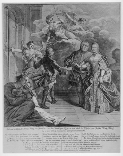 1763 quiétude de Hubertusburg - Johann David Schleuen