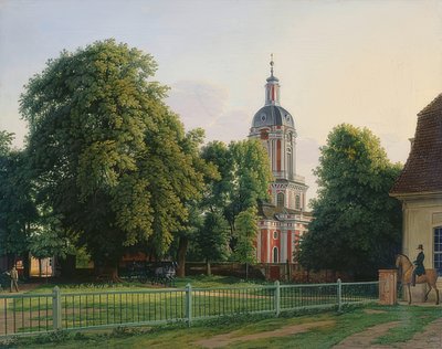 Église dans le parc du château de Buch - Johann Erdmann Hummel