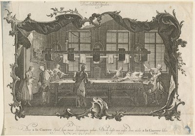 Les joueurs de billard - Johann Esaias Nilson