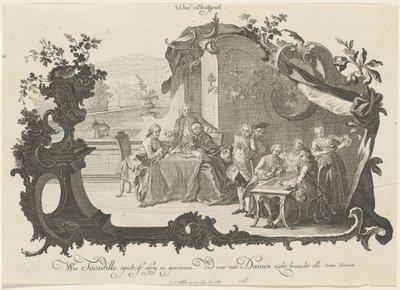 Das Bretspiel - Johann Esaias Nilson