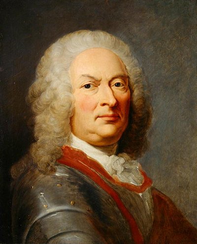 Portrait de Guillaume VIII, landgrave de Hesse-Cassel, après 1752 - Johann F.A. (school of) Tischbein