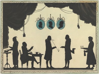 David Roentgen et Compagnie à Saint-Pétersbourg, vers 1784-86 - Johann Friedrich Anthing