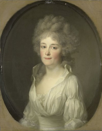 Portrait de Johanna Ferdinanda van Collen, épouse de Salomon Rendorp - Johann Friedrich August Tischbein