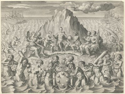 Allégorie de Francesco II de Médicis - Johann Friedrich Greuter