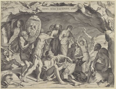 La forge de Vulcain - Johann Friedrich Greuter