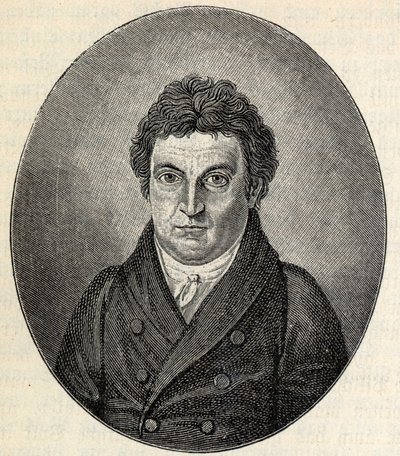 Portrait de Johann Gottlieb Fichte 1762-1814 - Johann Friedrich Jügel
