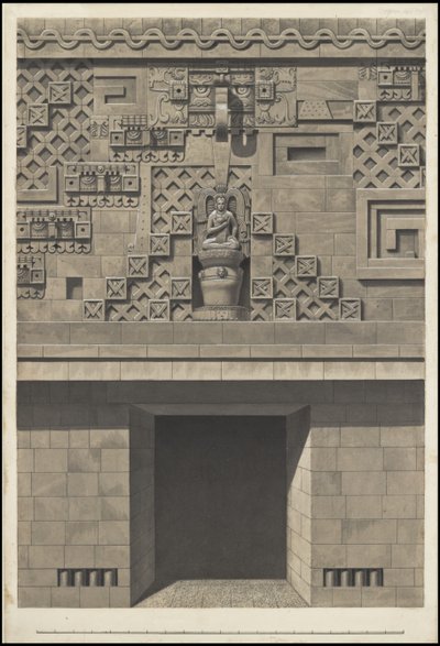 Une collection des œuvres originales de Waldeck sur la Mésoamérique, Boîte 17 de 22 - Johann Friedrich Maximilian von Waldeck