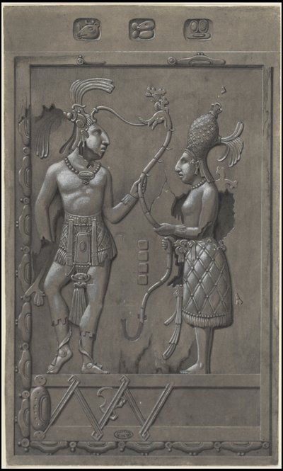 Une collection des œuvres originales de Waldeck sur la Mésoamérique, Boîte 2 de 22 - Johann Friedrich Maximilian von Waldeck
