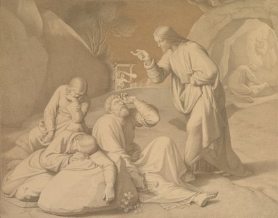 Le Christ au jardin de Gethsémani - Johann Friedrich Overbeck