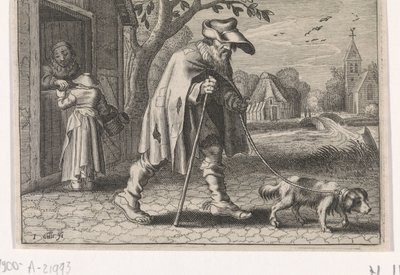 Aveugle en amour - Johann Gelle