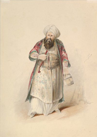Étude de costume pour Osmin dans L