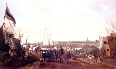 Vue de Hulst, Zélande - Johann Georg Meyer von Bremen