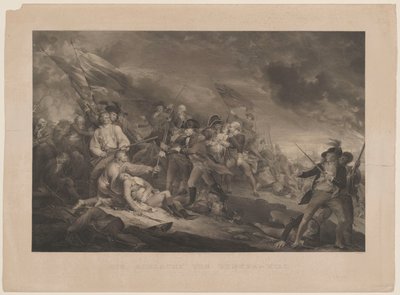 La bataille de Bunkershill - Johann Georg Nordheim