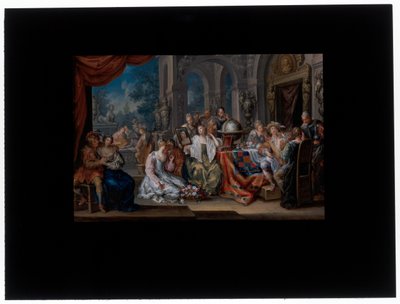 Allégorie des cinq sens - Johann Georg Platzer