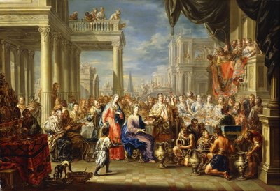 Les Noces de Cana - Johann Georg Platzer