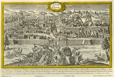 Lyon, vers 1740 - Johann Georg Ringlin