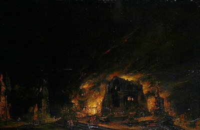 Feu, vers 1760 - Johann Georg Trautmann