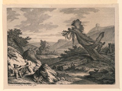 Le Pique-nique - Johann Georg Wille