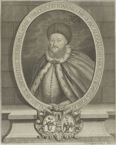Nicolaos Mavrocordatos 1680-1730, 1721 - Johann Georg Wolfgang
