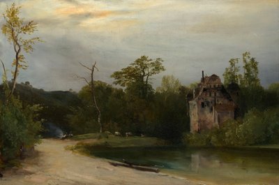 Paysage de parc au petit matin - Johann Georg von Dillis