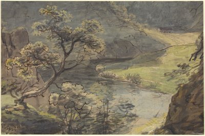 Paysage fluvial - Johann Georg von Dillis