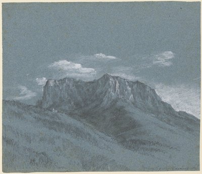 Le Rauschberg, vers 1800 - Johann Georg von Dillis