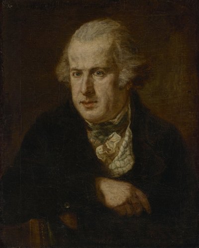 Portrait masculin (anciennement R. A. Boos) - Johann Georg von Edlinger