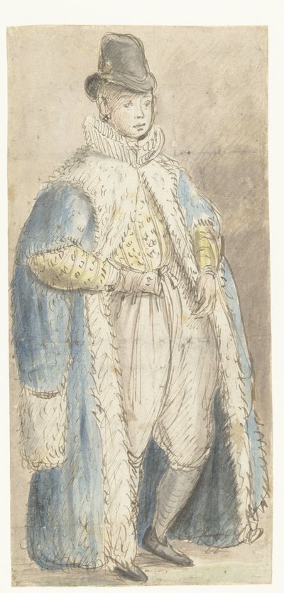 Portrait du fils de Frédéric V du Palatinat (?) - Johann Goltz (possibly)