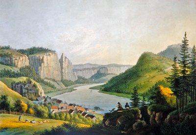 Vue de Wehlen sur l
