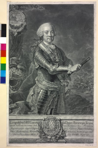 Leopold comte Daun - Johann Gottfried Haid
