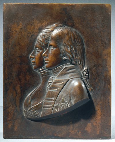 Frédéric-Guillaume III en tant que prince héritier avec son épouse Louise de Mecklembourg-Strelitz - Johann Gottfried Schadow