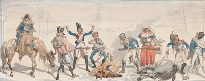 Déjeuner à la fourchette, 1813 - Johann Gottfried Schadow