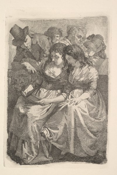 Schadow et sa famille, 1925 - Johann Gottfried Schadow