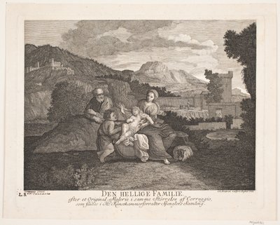 La Sainte Famille - Johann Gottlieb Friedrich