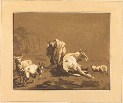 Vaches - Johann Gottlieb Prestel after Joseph Wagner