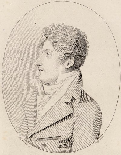 Portrait du compositeur Francesco Morlacchi - Johann Gottlob Seyffert