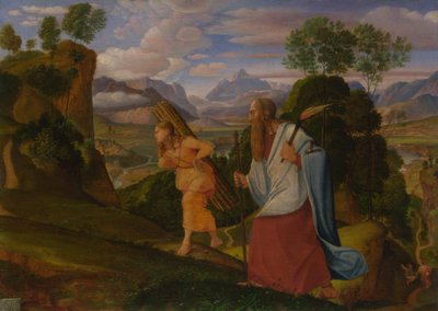 Abraham et Isaac, 1817 - Johann Heinrich Ferdinand Olivier