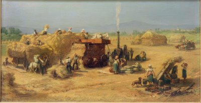 Récolte à Praunheim - Johann Heinrich Hasselhorst