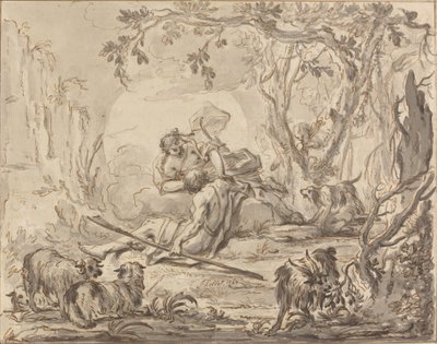 Diane et Endymion - Johann Heinrich Keller