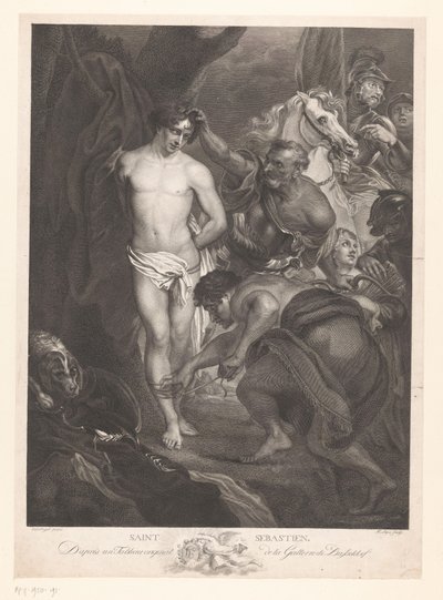 Saint Sébastien - Johann Heinrich Lips