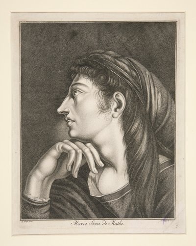Marie sœur de Mathé - Johann Heinrich Lips