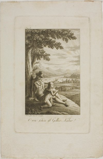 La nature de Dieu est si belle - Johann Heinrich Lips