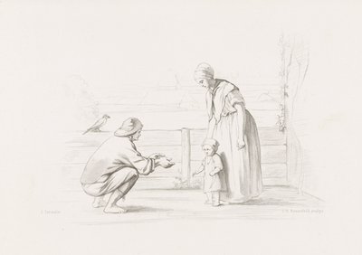 Premiers pas (Les enfants de la mer) - Johann Heinrich Maria Hubert Rennefeld