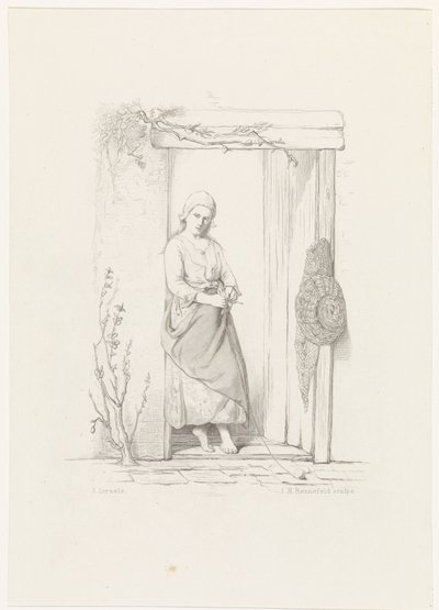 Le petit tricoteur - Johann Heinrich Maria Hubert Rennefeld